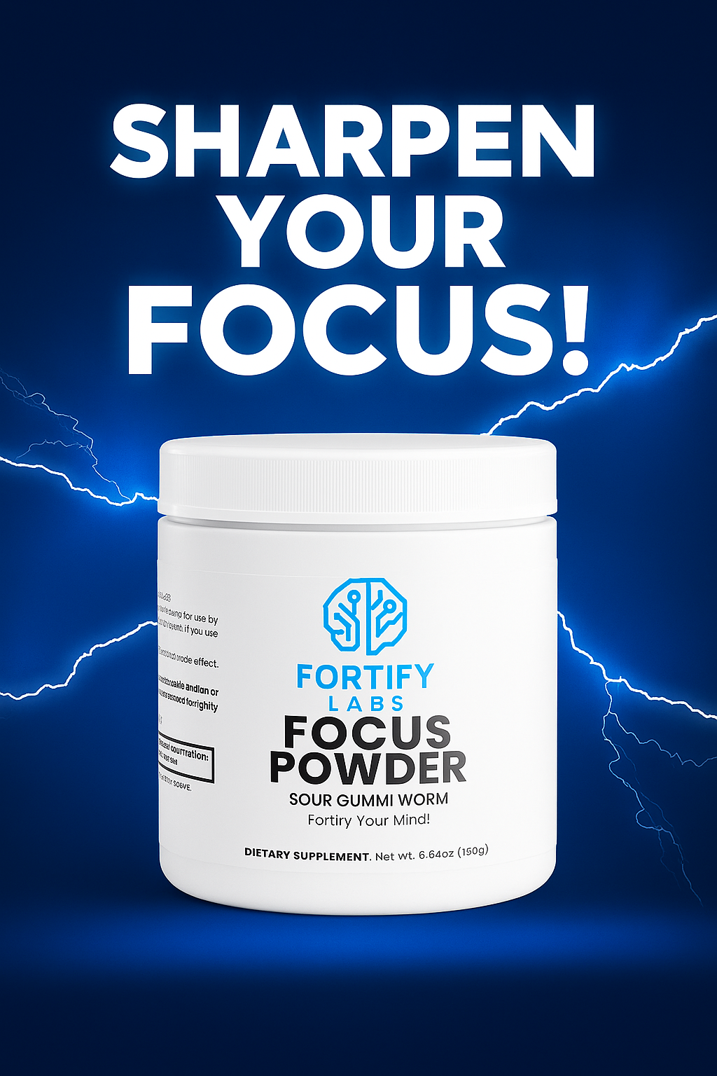 NeuroCharge – Sour Gummy Worm